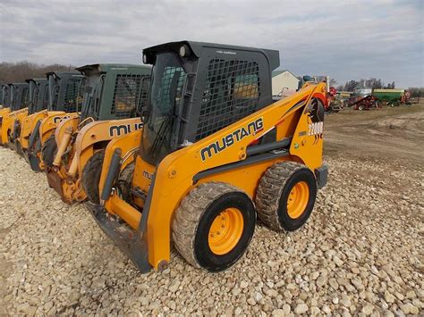 mustang skid steers for sale